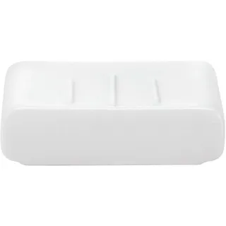 KLEINE WOLKE 5066100853 Seifenschale Cubic, Accessoires, weiß, Maße ca. 8,5 x 11,1 x 2,9 cm