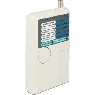 DeLock Kabeltester RJ-12/RJ-45/BNC/USB (86106)