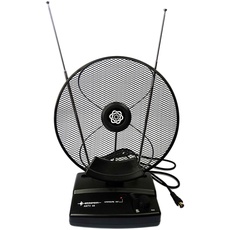 ANTV44 aktive Zimmerantenne TV/UHF/VHF/FM (DVB-T)
