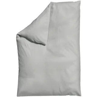 Schlafgut Bettdeckenbezug , Hellgrau , Textil , Uni , 135-140x200 cm , Textiles Vertrauen - Oeko-Tex®, AZO-frei, Bsci, Oeko-Tex® Standard 100 , pflegeleicht, atmungsaktiv, bügelleicht, schadstoffgeprüft, weiche und anschmiegsame Oberfläche, dicht gewebtes Garn , Heimtextilien, Bettwäsche & Leintücher, Bettwäsche, Satin-Bettwäsche