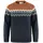 Övik Sweater M Herren Wollpullover blau S