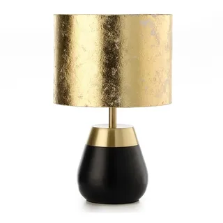Onli Kint Lampenschirm Schwarz/Gold