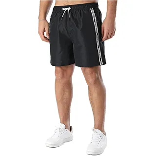 EMPORIO ARMANI Herren Mid Boxer Badehose, Schwarz, S