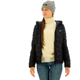 Superdry Fuji Lite Wave Steppjacke - Black - S