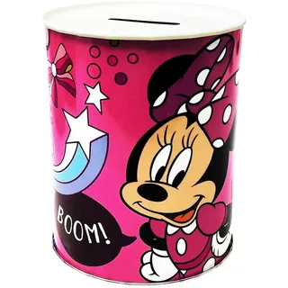 Disney Spardose Mickey Mouse aus Metall, nicht zu öffnen, 11 x 8 cm, Geschenkidee