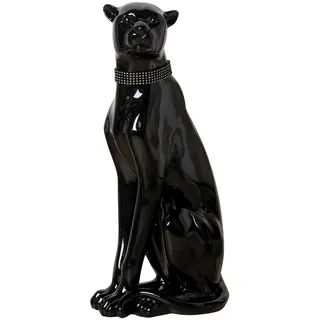 Casablanca by Gilde Figur Panther schwarz H. 60 cm schwarz