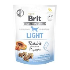 3x150g Iepure Dog Functional Light Snack Brit Care Snackuri câini