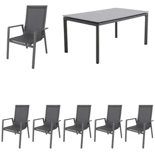 MWH Alutapo/Kedline Gartenmöbel-Set 7tlg.