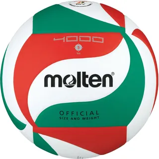 Molten Volleyball Wettspielball V5M4000-DE, Größe 5