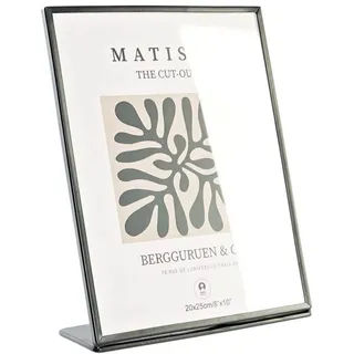 DKD Home Decor Bilderrahmen der Marke, schwarz, aus Metall und Glas (20,5 x 6 x 25,5 cm) S3034884 - EAN: 8424001996933