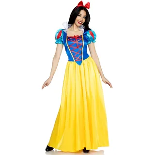Leg Avenue 85407 - Klassische Schneewittchen Damen kostüm, Größe Medium (EUR 38)
