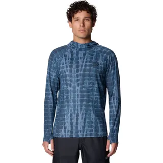Mountain Hardwear M Crater Lake Hoody adriatic blue prismatic print (446) M