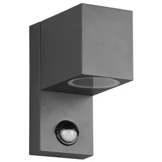 Trio Wandleuchte 7x15 cm Aluminium dimmbar IP44 Anthrazit