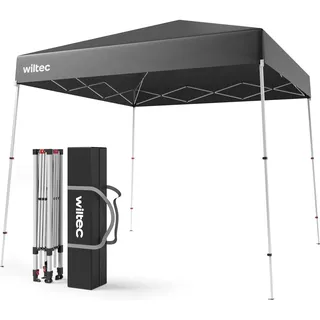 Wiltec Faltpavillon 2,5 x 2,5 m Grau