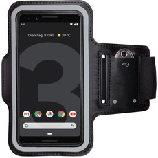 CoverKingz Sportarmband für Google Pixel 3 (Google Pixel 3), Smartphone Hülle, Schwarz