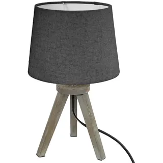Aria Grey Nachttischlampe mit Stativ - Grau