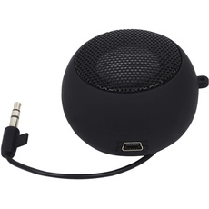 TRIXES Mini tragbare wiederaufladbare Reise Aux Lautsprecher Wired 3,5 mm Kopfhöreranschluss