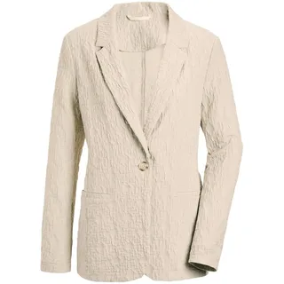 Jackenblazer GOLDNER "Kurzgröße Taillierter Stretchblazer mit Revers", Damen, Gr. 24, grün (stein), Obermaterial: 99% Polyester PES. 1% Elasthan EL., normal, keine/nicht relevant, Blazer Jackenblazer, Paspeltaschen