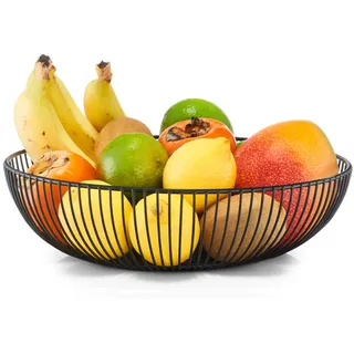 Zeller Obstkorb Schwarz 28 cm