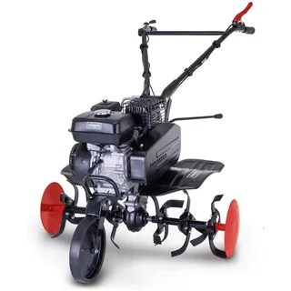 Scheppach Benzin-Motorhacke MTP750 - 5,7PS | 75cm Arbeitsbreite | 31cm Arbeitstiefe | 24 Messer 315mm | 2 Vorwärtsgänge | Transportrad
