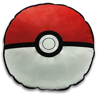 ABYstyle Pokeball Kissen 30 x 30 cm Mehrfarbig