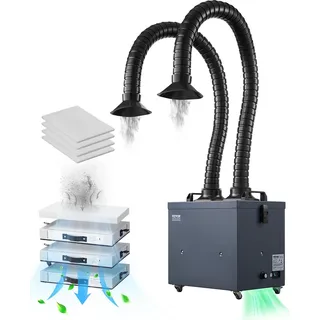 Schweißrauchabsauger 275W Lötrauchabsorber 380m3/h Lötrauchabsaugung