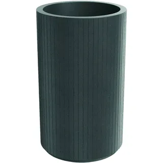 Blumentopf Coro Round HIGH Graphit, Ø 48 x 80 cm