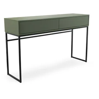 Schminktisch GENUA mit Schubladen, Kosmetiktisch (Flaschengrün) - Grün