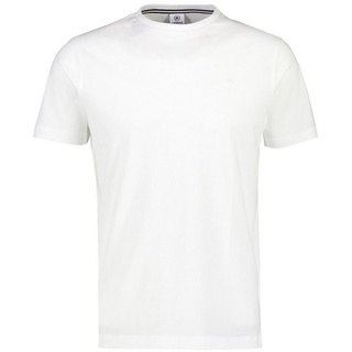 Lerros T-Shirt im Basic-Look, weiß