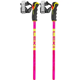Leki Alpino Spitfire 3d Stöcke - Neonmagenta / Neonyellow / Berry - 130 cm