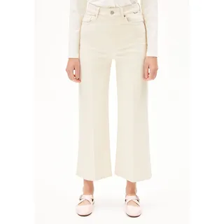 MURLIAA CROPPED WIDE JEANS | recyceltem Baumwoll-Mix - beige (31-32)