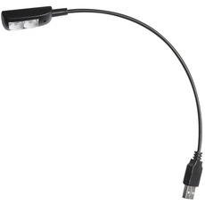 Bild von Stands SLED 1 USB PRO mobile Schwanenhalsleuchte mit 2-er LED/Leselampe