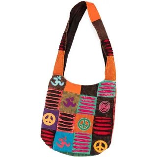 bodhi Om Shanti Bag, Patchwork - multicolor 1 St