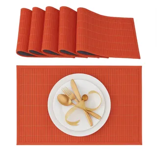 Relaxdays Relaxdays, Tischset, Tischset 6tlg. (6 x, 30 cm,
