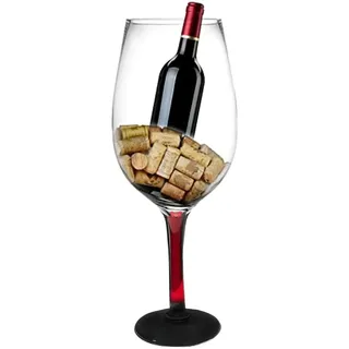 YUANXIN Riesiges Weinglas Riesiges Stielglas Kreativer überdimensionaler Kelch Extra große Champagnergläser Bierkrug Rotweingläser (red 2500ml)