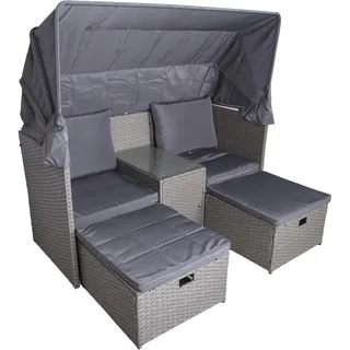 Garden Pleasure Saint-Tropez Loungeset grau