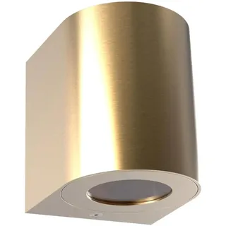 Nordlux Außenwandleuchte Aluminium 10,4 cm spritzwassergeschützt 500 lm grau