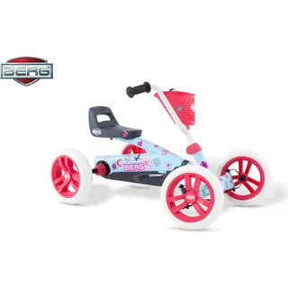 BERG Buzzy - Bloom, hellblau mit Blumen - Blau, Rosa