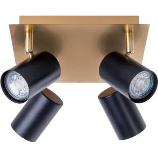 NÄVE Deckenleuchte FRIDA schwarz gold