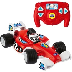 Chicco Tom Race Radio Control, Rennwagen, bewegt Sich in 4 Richtungen, Infrarot-Fernbedienung mit 4 Richtungstasten, mit Sportwagen-Sound, funkgesteuertes Auto, Kinderspielzeug 2-6 Jahre