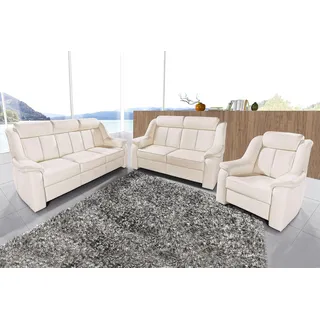 sit&more Polstergarnitur »Basel« Set, bestehend aus 3-Sitzer + 2-Sitzer + Sessel,