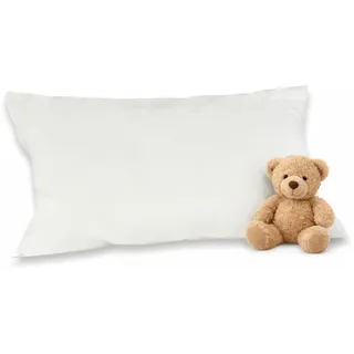IRISETTE Bambino Kinder Kopfkissen 40 x 60 cm Weiß