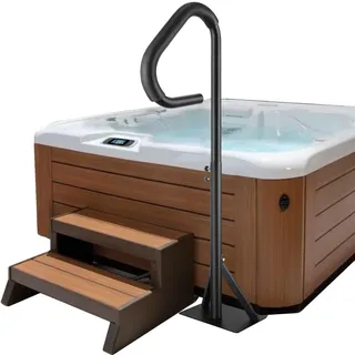 Vevor Whirlpool-Handlauf schwarz 88,9–144,8 cm