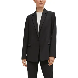 Comma Damen 60.2.61.15.152.2128345 Blazer, 9999 schwarz, 36