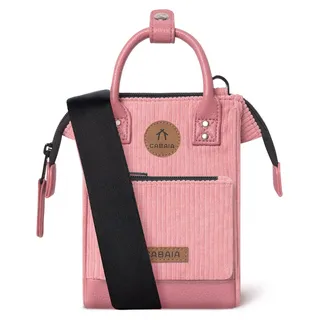 CABAIA Umhängetasche Handtasche Adventurer Recycled Velvet Nano Bag Gold Coast rosa - Rosa