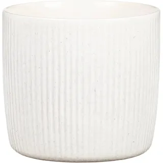 Scheurich Übertopf 900 Solido Linea Ø 15 cm x 14 cm Perla