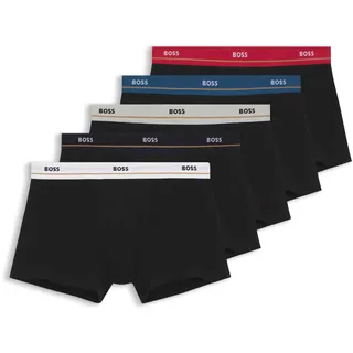 BOSS Herren 5-Pack Bold Logo Trunks Badehose (5er Pack)