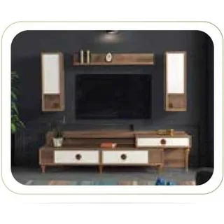 rtv lowboard Wohnzimmer Möbel Sideboard Wandregal tv Schrank Regal lowboards neu - Braun