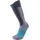 Ski Socke 1 Paar Grau/Türkis 39-40