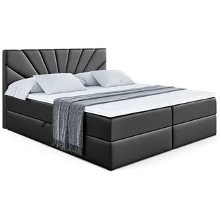 altdecor Miltio 160 x 200 cm H3 Schwarz